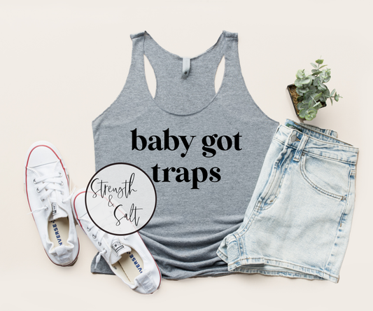 Baby Got Traps Racerback