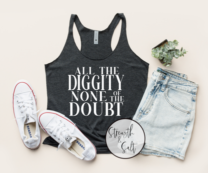 All of the Diggity Racerback