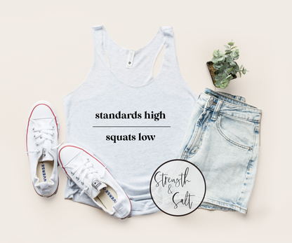 Standards High Squat Low Racerback